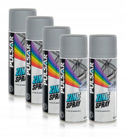 CYNK W SPRAYU PULSAR OCYNK PODKŁAD ANTYKOROZYJNY 400 ml x5