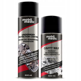 ŚRODKI DO KONSERWACJI PROFILI ZAMKNIĘTYCH I PODWOZIA MOBIL MEDIC 400 ml