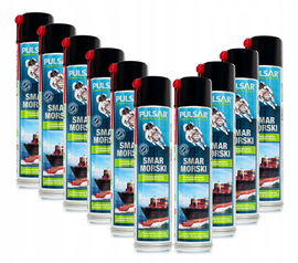 SMAR MORSKI PULSAR ODPORNY NA WODĘ SŁONĄ 600 ml x10