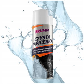 ŚRODEK DO CZYSZCZENIA TAPICERKI SAMOCHODOWEJ BRUMM SPRAY 400 ml