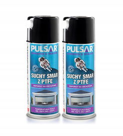 SUCHY SMAR TEFLONOWY PULSAR DO BRAM PTFE 400 ml x2