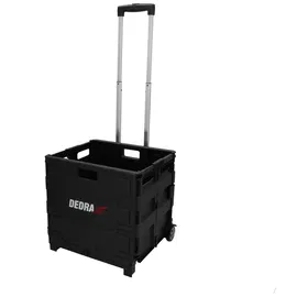 Wózek warsztatowy składany, skrzynka 43x38x41,5 cm - DEDRA