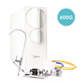 Midea 400GPD RO5 Filtr do wody, Odwrócona osmoza bez zbiornika z pompą wody