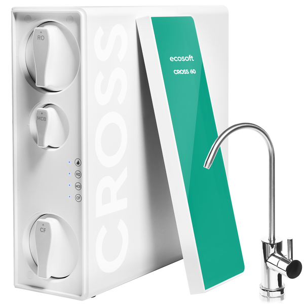 Filtr odwróconej osmozy ECOSOFT CROSS 90 Balance bez zbiornika, z mineralizacją