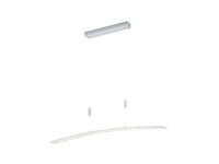 Lampa Sufitowa Led Wisząca Ze Ściemniaczem Aluminium Panel HELL DUAL