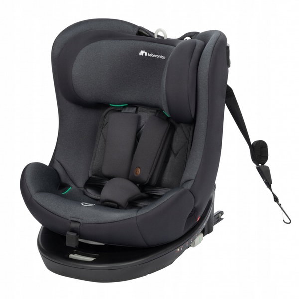 BEBE CONFORT EVOLVEFIX 360 I-SIZE FOTELIK SAMOCHODOWY 0-12 LAT TINTED BLACK