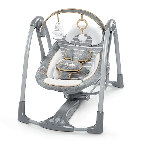 HUŚTAWKA PRZENOŚNA INGENUITY BELLA TEDDY