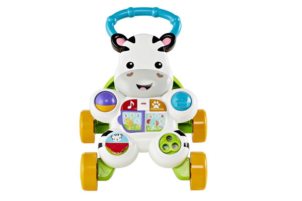 CHODZIK DLA DZIECKA INTERAKTYWNY FISHER-PRICE ZEBRA J. NIEMIECKI