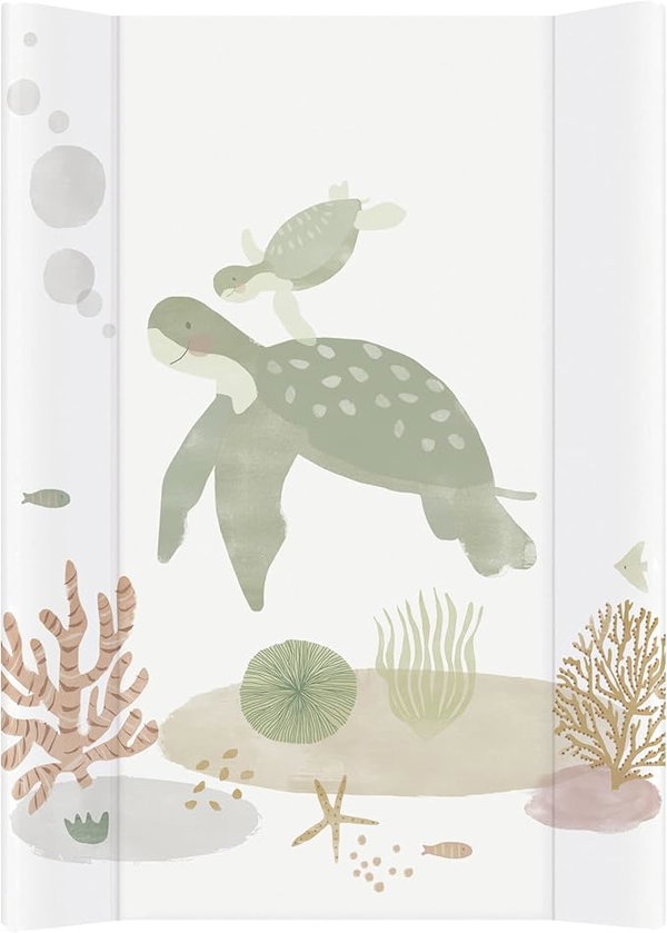PRZEWIJAK MIĘKKI ROTHO BABYDESIGN KLINOWY 70x50 CM ŻÓŁWIK