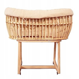 KOŁYSKA ŁÓŻECZKO DZIECIĘCE GEUTHER BABY RATTAN ROCKER 89X93X58 CM