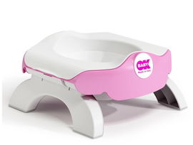 OK BABY 3W1 NOCNIK TURYSTYCZNY NAKŁADKA RÓŻOWY + WORKI