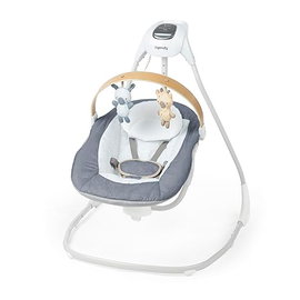 HUŚTAWKA KOMPAKTOWA 0-9 MIESIĘCY DO 9KG 6 PRĘDKOŚCI INGENUITY SIMPLECOMFORT