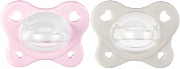 CHICCO SMOCZEK PHYSIOFORMA DUAL SOFT SILIKONOWY 6-16 MIESIĘCY
