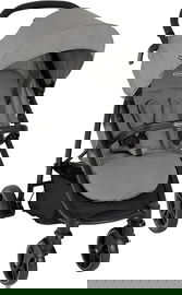 WÓZEK SPACEROWY SPACERÓWKA GRACO EEZEFOLD SZARY SKŁADANY BEZPIECZNY