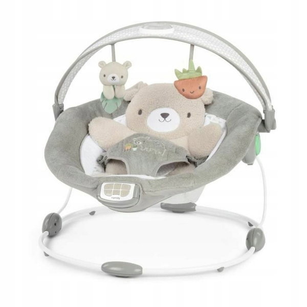 INGENUITY LEŻACZEK BUJACZEK HUŚTAWKA WIBRACJE SZUM MELODIE 0-9 KG