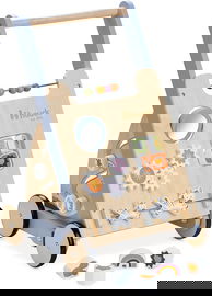 DREWNIANY CHODZIK PCHACZ DO NAUKI CHODZENIA HAUCK LEARN TO WALK SKILLS