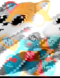 CHICCO INTERAKTYWNY LISEK PLUSZAK MASKOTKA JĘZYK WŁOSKI/ANGIELSKI