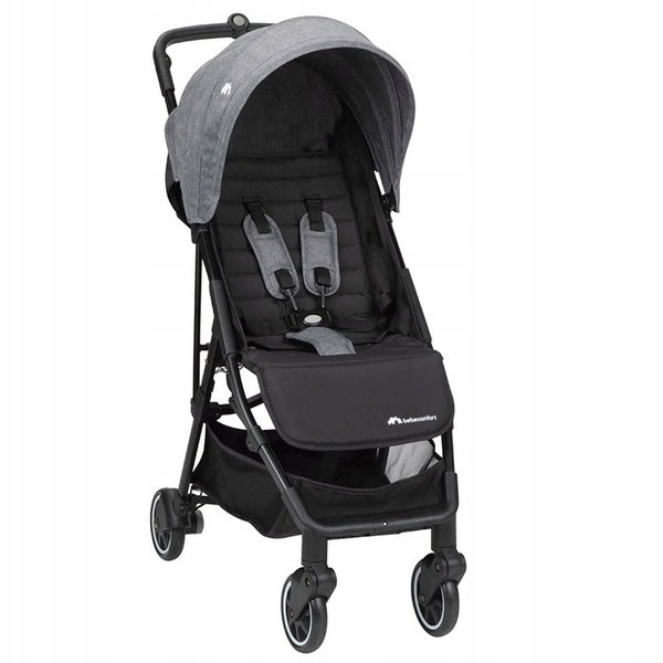 WÓZEK SPACEROWY BEBE CONFORT TEENY 3D DO 22KG LEKKI SKŁADANY CZARNY