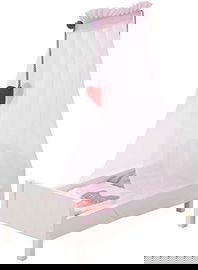 ŁÓŻKO DLA LALEK ROBA ŁÓŻECZKO Z BALDACHIMEM