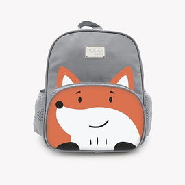 PLECAK DLA DZIECI 1-3 LATA ERGONOMICZNY TORBA SZARY NUVITA LISEK 25x20x9CM