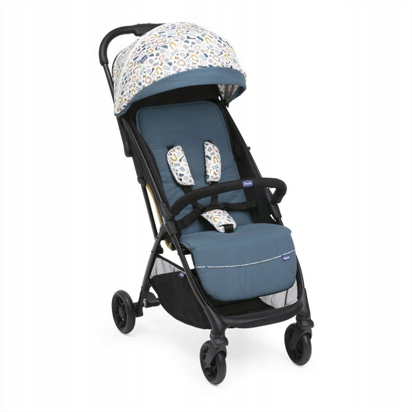 WÓZEK SPACEROWY DO 22KG CHICCO GLEE JOYFUL TEAL LEKKA SPACERÓWKA SKŁADANA