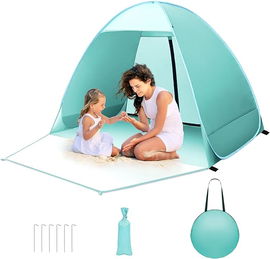 PRZENOŚNY NAMIOT PLAŻOWY UV 50+ POP UP 1-2 OSOBOWY