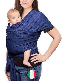 NOSIDEŁKO CHUSTA BABYTOOLS DLA DZIECI DO 15 KG ODDYCHAJĄCA