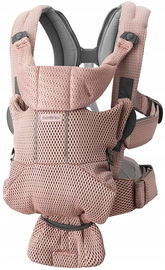 BABYBJORN MOVE 3D MESH NOSIDEŁKO ZGASZONY RÓŻ ODDYCHAJĄCE NOSIDEŁKO 12KG