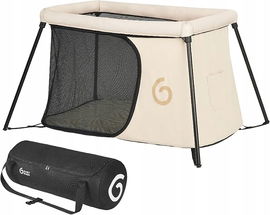 ŁÓŻECZKO TURYSTYCZNE BABYMOOV MOOV SLEEP LEKKIE ALUMINIOWA RAMA