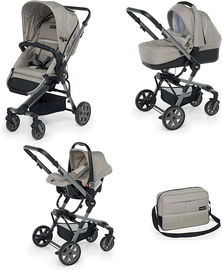 WÓZEK WIELOFUNKCYJNY 3W1 FOPPAPEDRETTI UP3 ELEGANT BEIGE