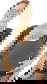 MAMMACITA CHUSTA ELASTYCZNA DO NOSZENIA NIEMOWLĄT BEZ WIĄZANIA 0-15 KG