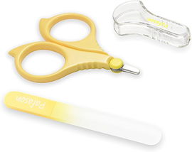 NOŻYCZKI DO PAZNOKCI DLA DZIECI PAFASON ŻÓŁTE PAFASON