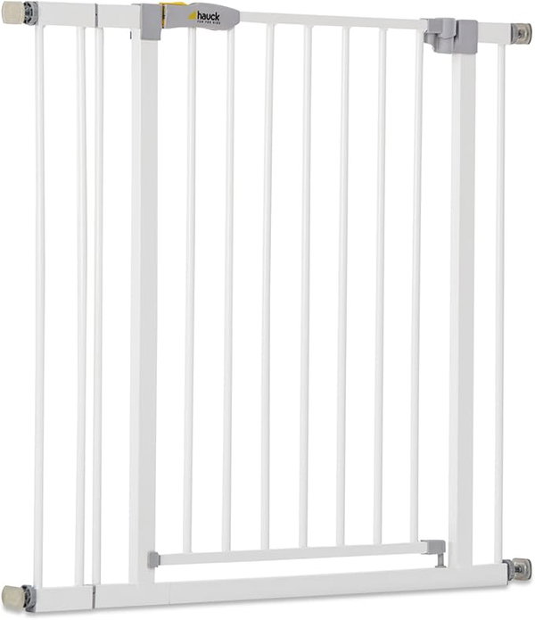 BRAMKA ZABEZPIECZAJĄCA BEZPIECZEŃSTWA HAUCK 75-80 CM + PRZEDŁUŻENIE 9 CM