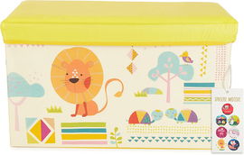 POJEMNIK PUDEŁKO Z POKRYWĄ NA ZABAWKI BIECO 2W1