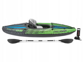 KAJAK INTEX CHALLENGER K1 JEDNOOSOBOWY ZESTAW 68305