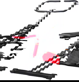 ROWER TRENINGOWY SKŁADANY FITNESS LCD F- BIKE Z TRYBEM WIOSŁOWANIA