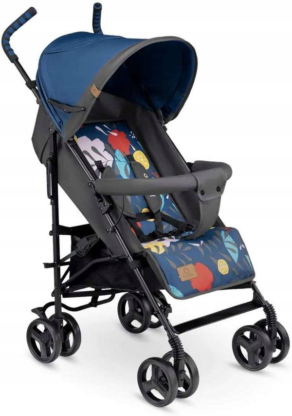 WÓZEK SPACEROWY LIONELO ELIA BLUE NAVI SPACERÓWKA PARASOLKA