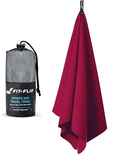 RĘCZNIK Z MIKROFIBRY FIT-FLIP SZYBKOSCHNĄCY 70X140 CM