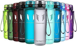 BUTELKA NA WODĘ SUPER SPARROW SZARY 500ML