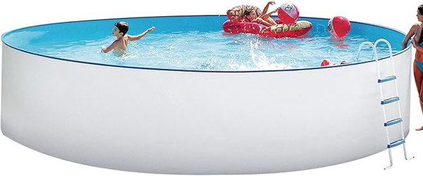BASEN STALOWY STEINBACH NUOVO  Ø450x120CM OGRODOWY