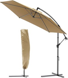 PARASOL Z WYSIĘGNIKIEM VOUNOT BEŻOWY 300x250CM