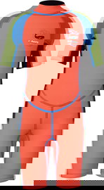 KRÓTKA PIANKA NEOPRENOWA 2,5 MM DLA DZIECI JEDNOCZĘŚCIOWY STRÓJ