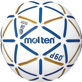 PIŁKA DO PIŁKI RĘCZNEJ MOLTEN H3D4000-BW D60 IHF BIAŁO-NIEBIESKO-ZŁOTA