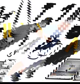 PASY TRENINGOWE TRX ZESTAW DO ĆWICZEŃ W ZAWIESZENIU KOMPLETNE TRENINGI