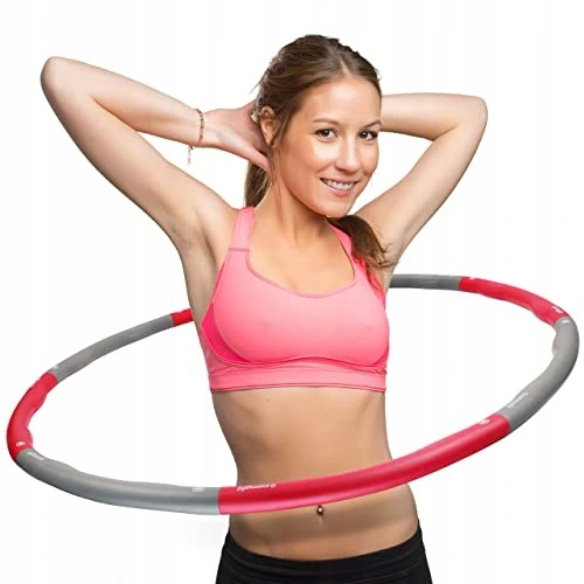 ODCHUDZAJĄCE HULAHOP KOŁO SKŁADANE HULA HOOP