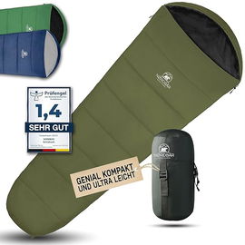 LEKKI ŚPIWÓR MUMIA NORDBÄR ROZMIAR 205X80 CM