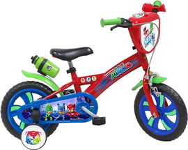 ROWER ROWEREK DZIECIĘCY PJ MASKS 12" BIDON TRĄBKA