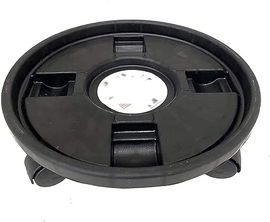 2x TACA PODSTAWA DONICA NA KÓŁKACH NA KWIATY OKRĄGŁA