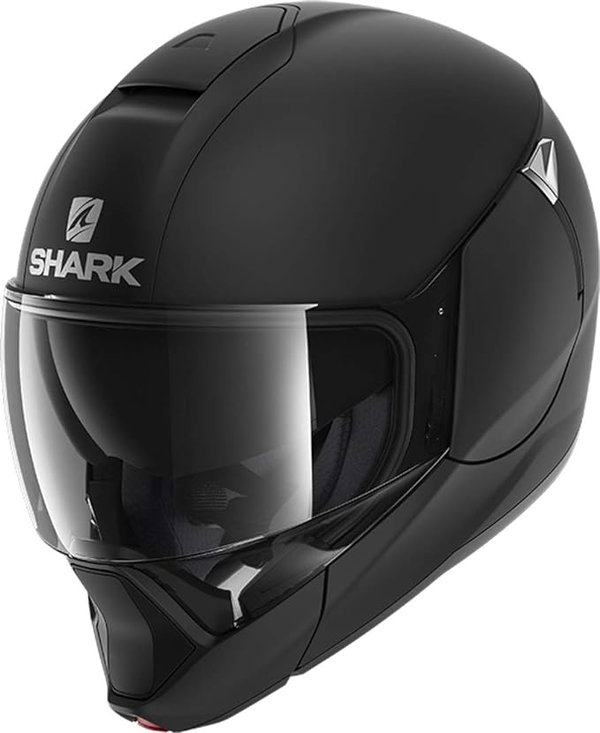 KASK SZCZĘKOWY SHARK EVOJET CZARNY MATT ROZM. M