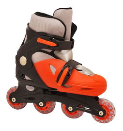 REGULOWANE ROLKI DLA DZIECI DZIEWCZYNKI POMARAŃCZOWE r. 31-34